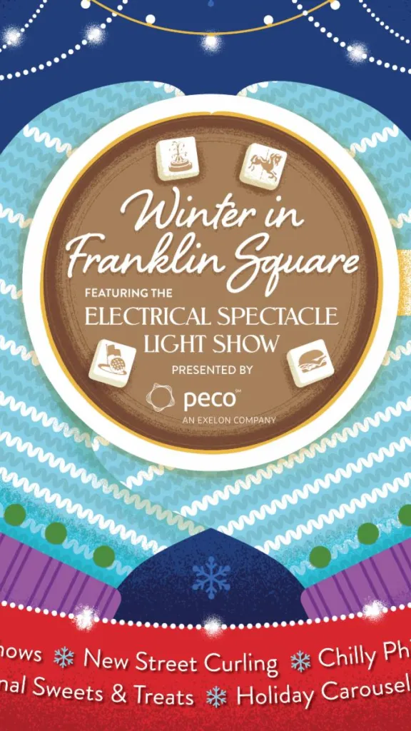 Winter in Franklin Square Old City District